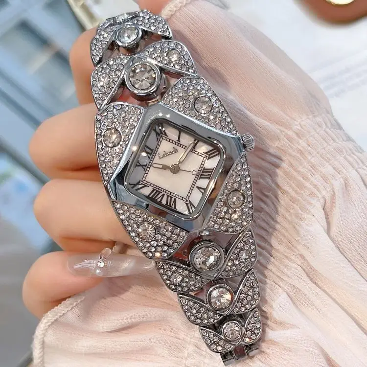 Women Luxury Diamond Bracelet Watch waterproof