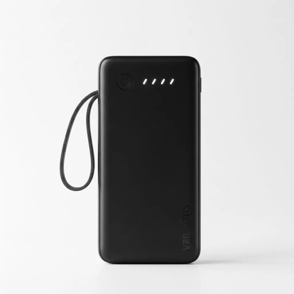 VEN-DENS 10000mAh Power Bank (VD-PB058) - Built-in 4 Cables