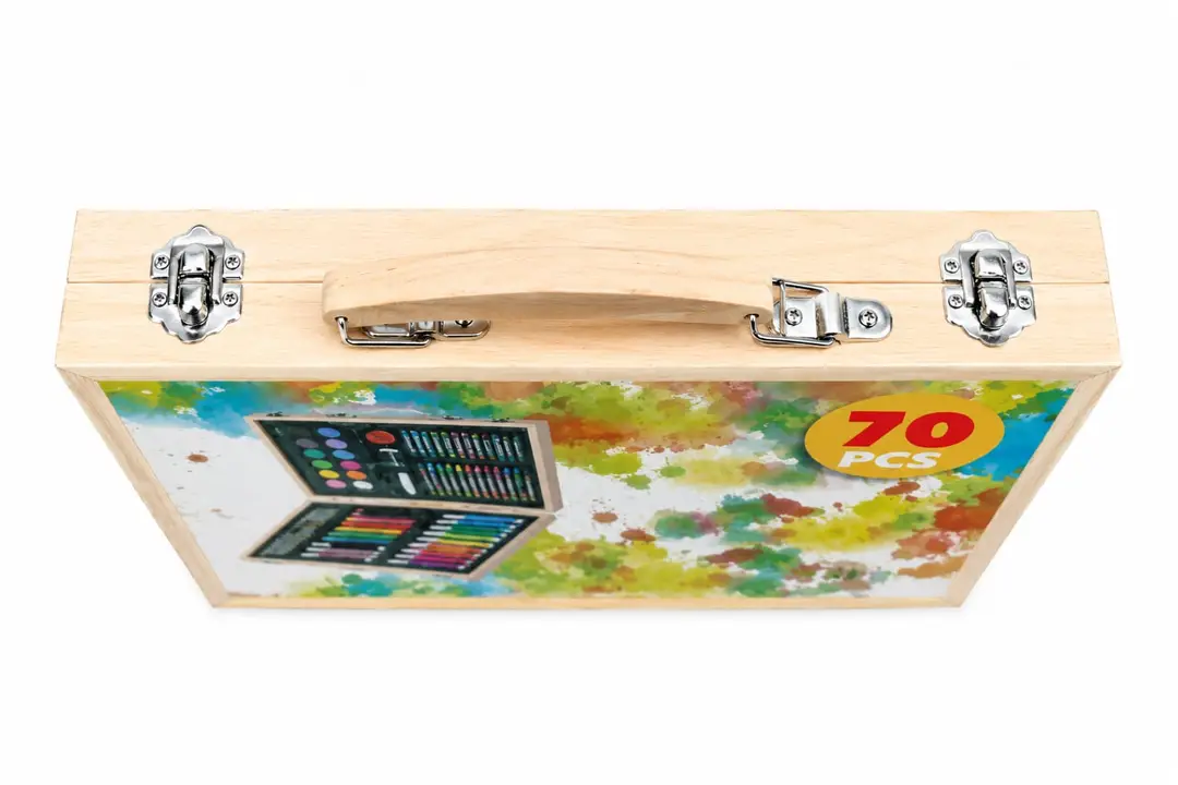 70 Pcs Kids Coloring & Drawing Kit_Art Set For Kids