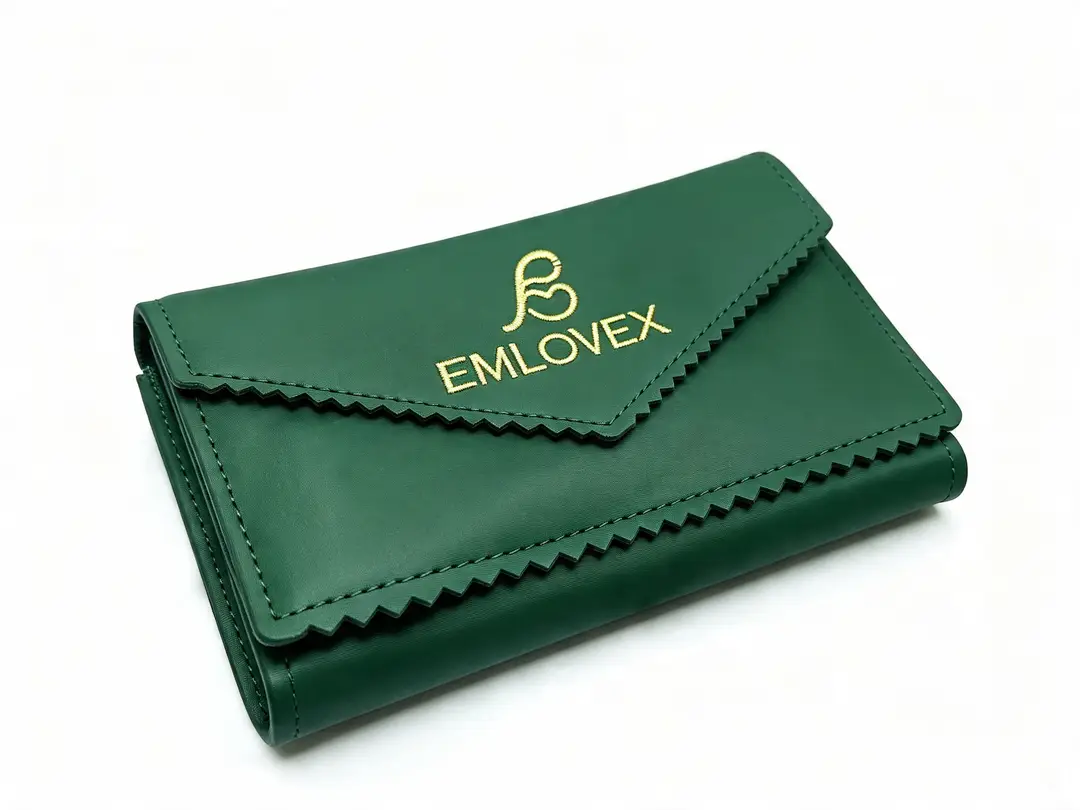 Women's PU Leather Plain Wristlet