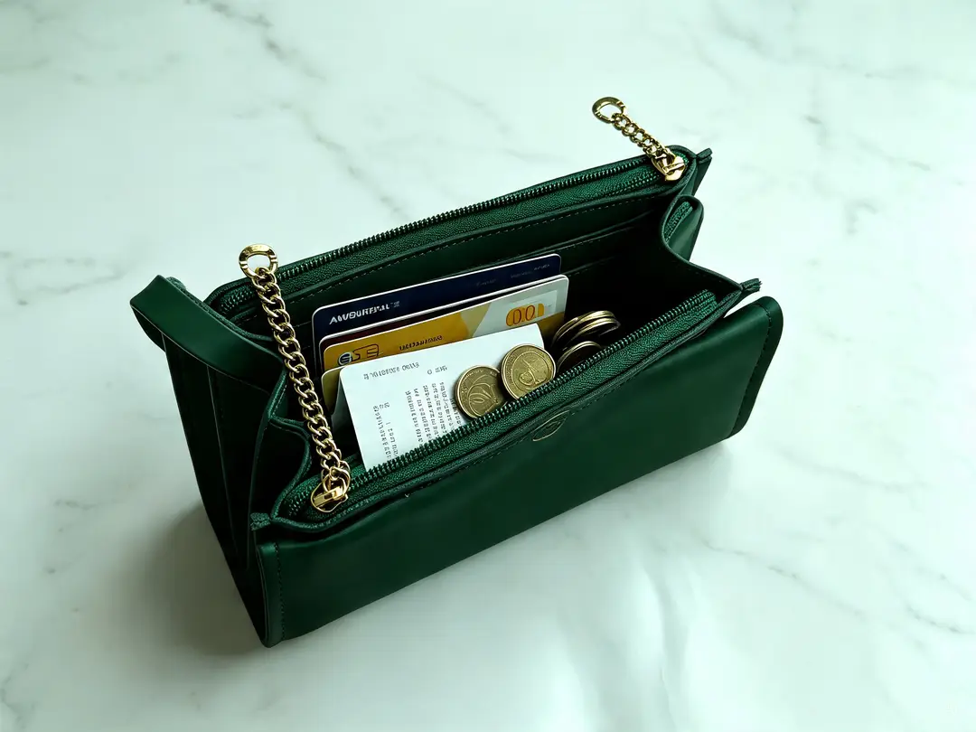 Women's PU Leather Plain Wristlet