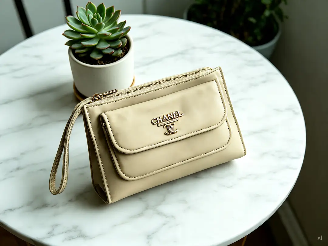 Women's PU Leather Plain Clutch
