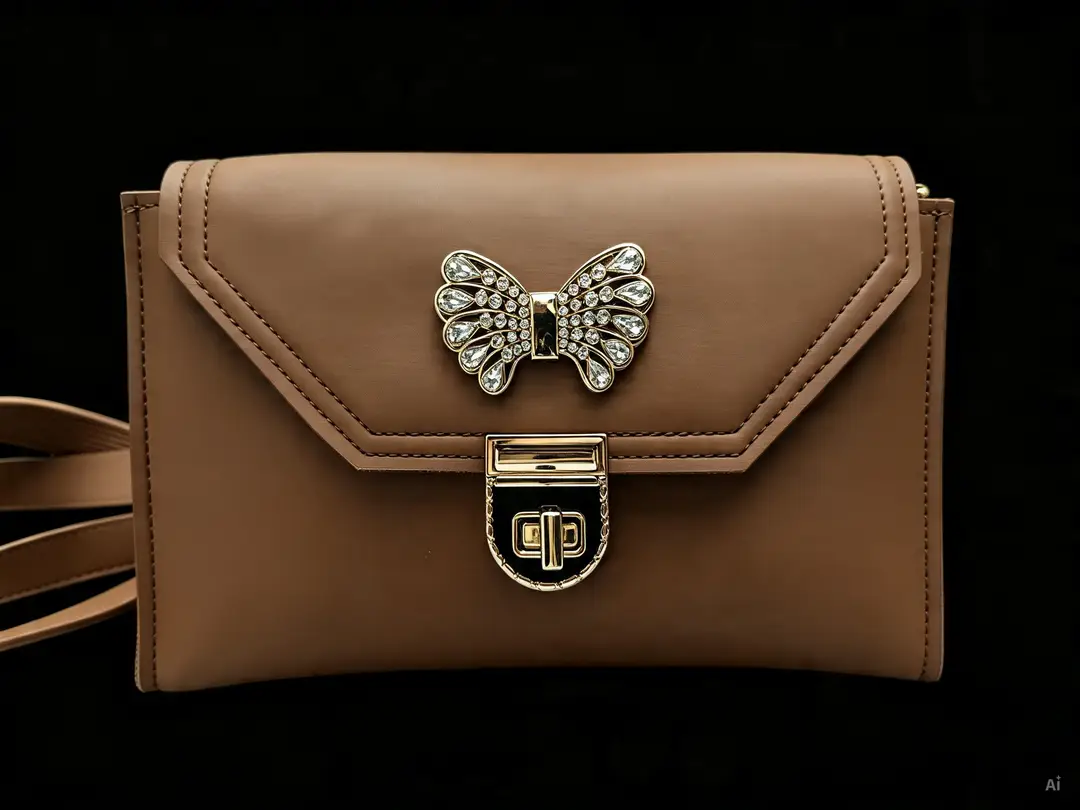 Women's PU Leather Plain Shoulder Bag