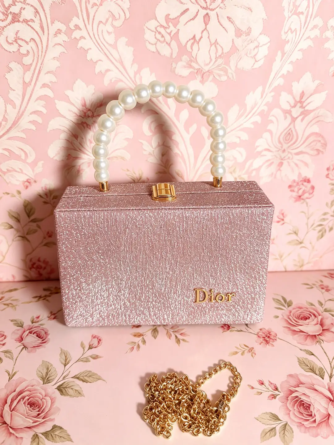 Women's Velvet Embellished Hand Bag