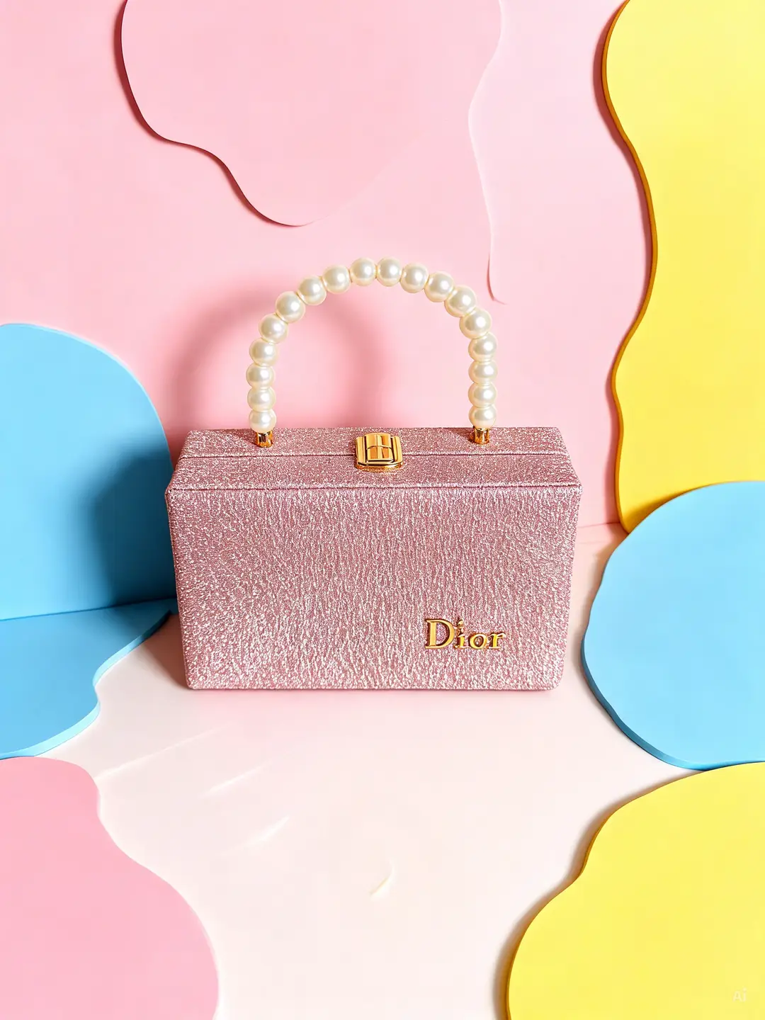 Women's Velvet Embellished Hand Bag