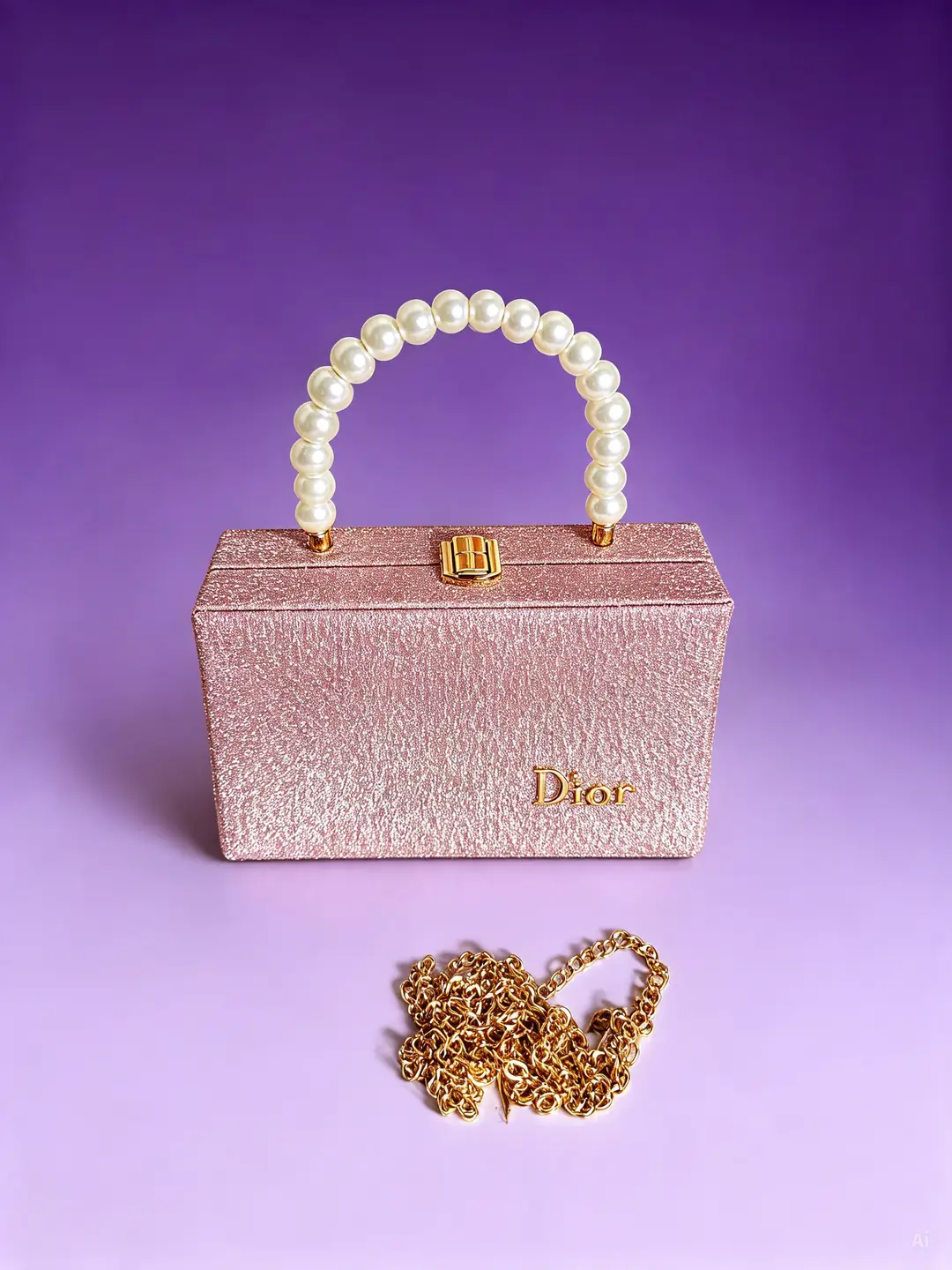 Women's Velvet Embellished Hand Bag