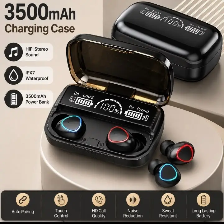 M10 digital wireless Airpods