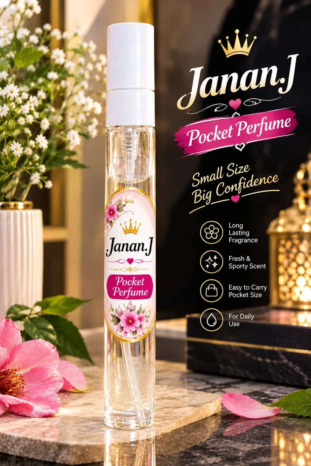 Janan sport Pocket Perfume Long Lasting Fragrance