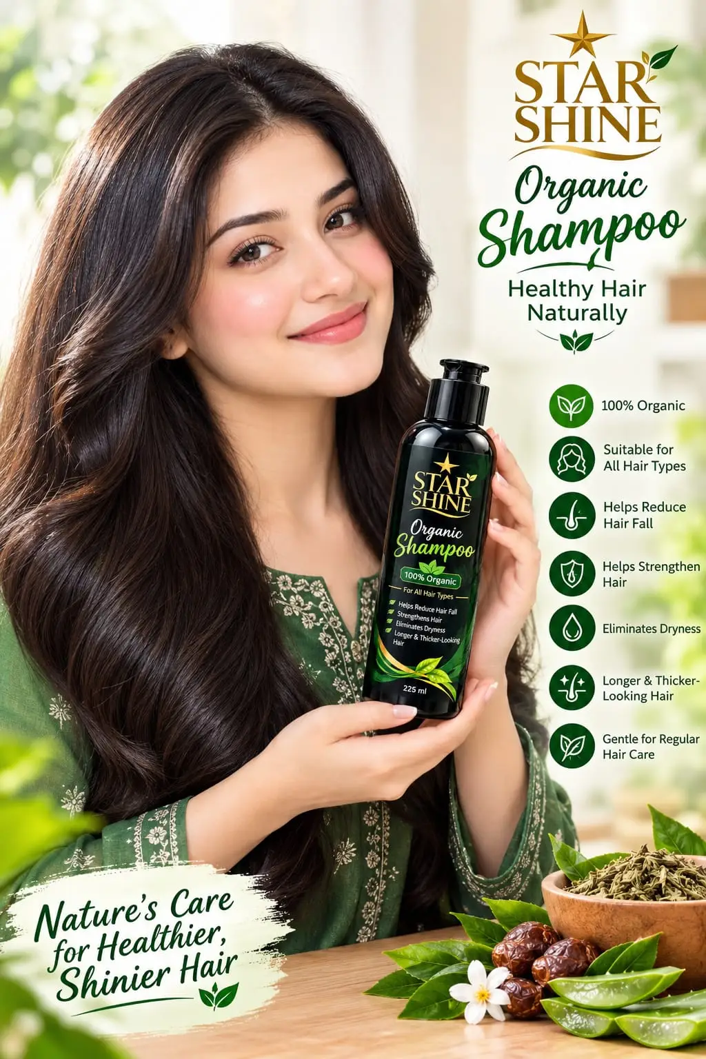Combo Box 5in1 Face Cream, Scrub, Cleanser, Hair Oil &Shampo