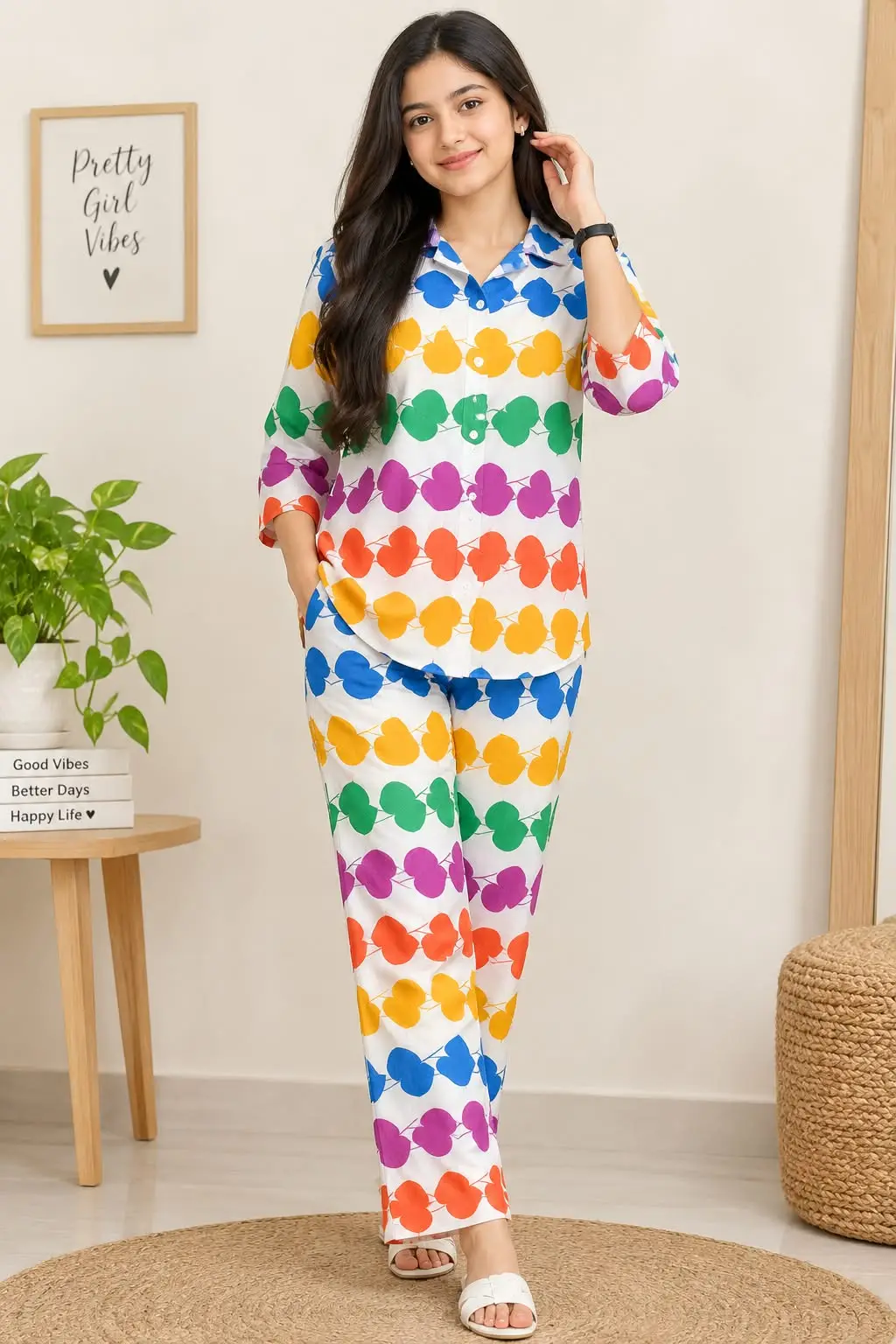 2 Pcs Women's Unstitched Printed Suit very Good Quality