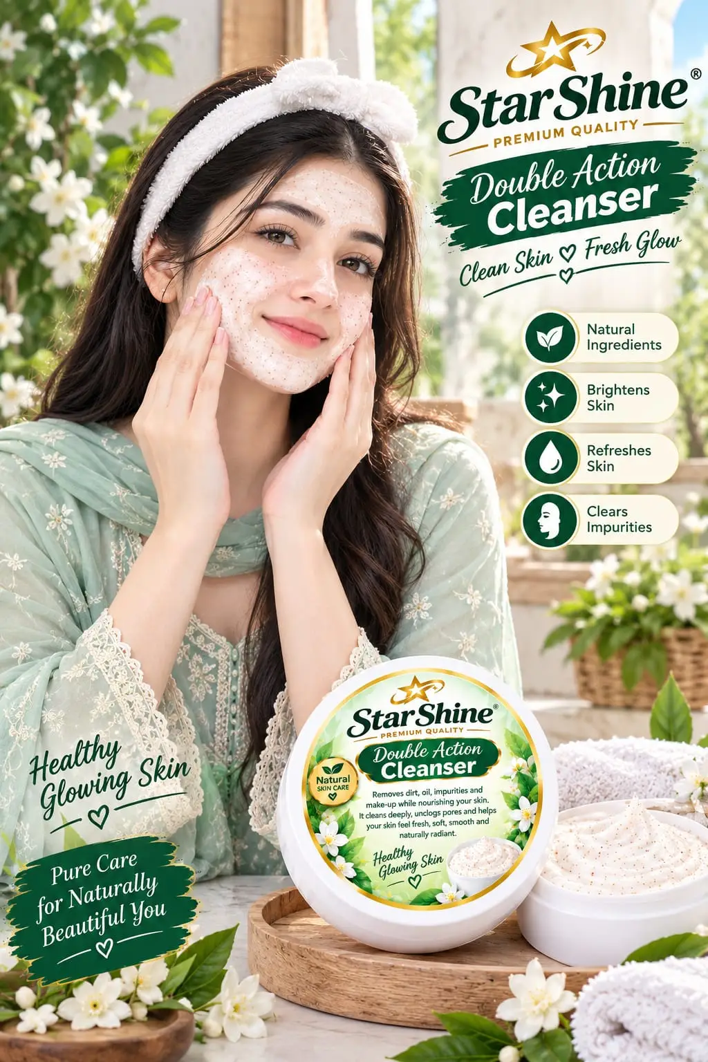 Whitening And Brightening Facial Cleanser for all skin