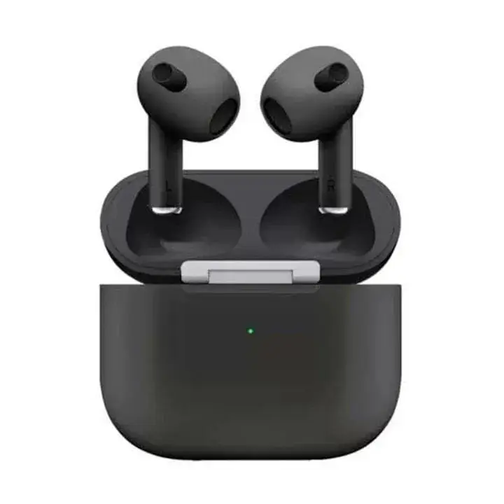 Black Long-Lasting Battery With Fast Charge 2 Earbuds