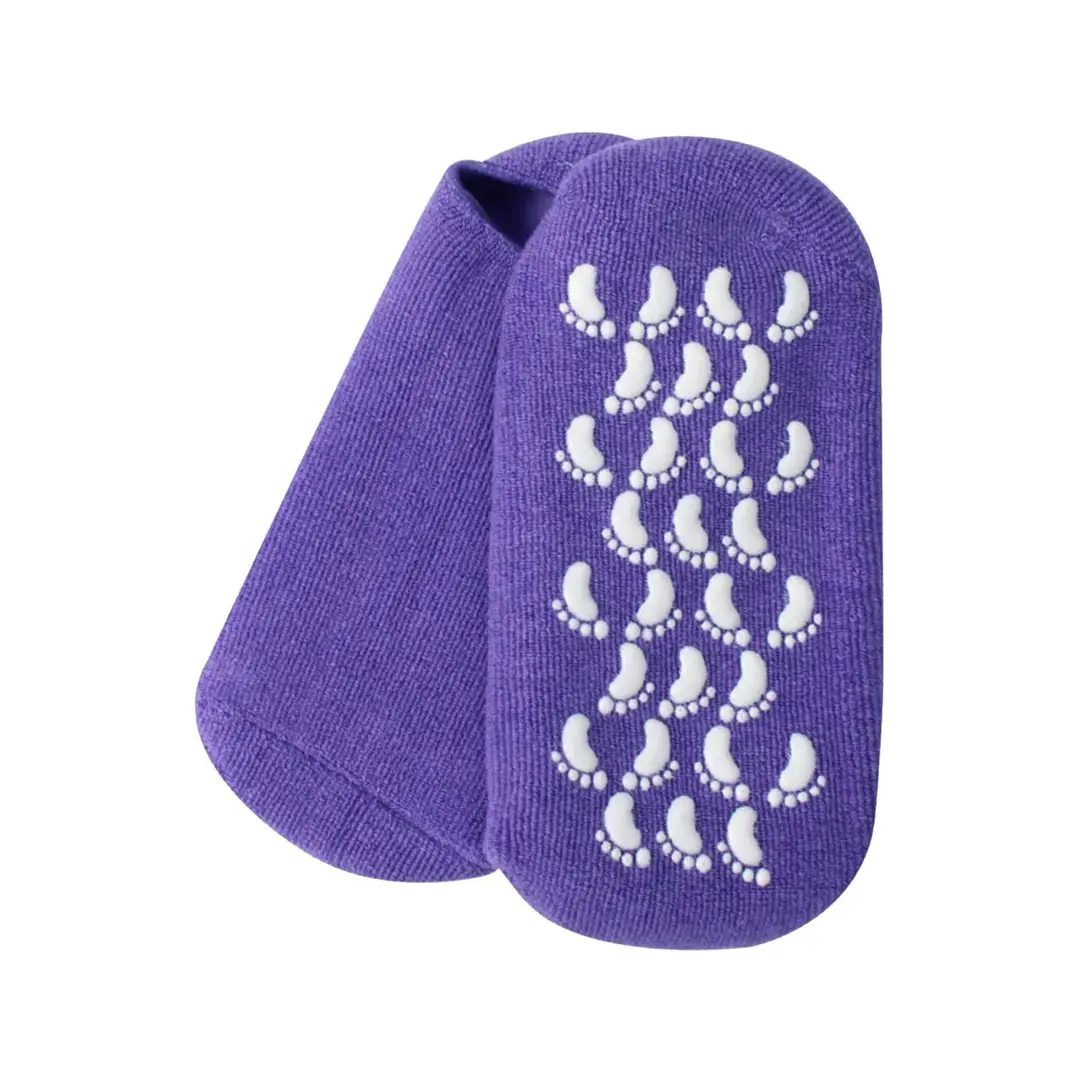 2Pcs Silicone Spa Gel Socks for Daily Foot Care