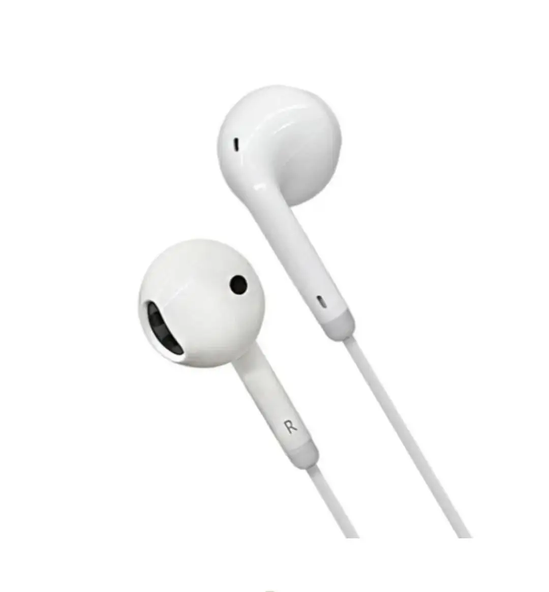 Gionee Wired Earphones White ABS Plastic 65cm