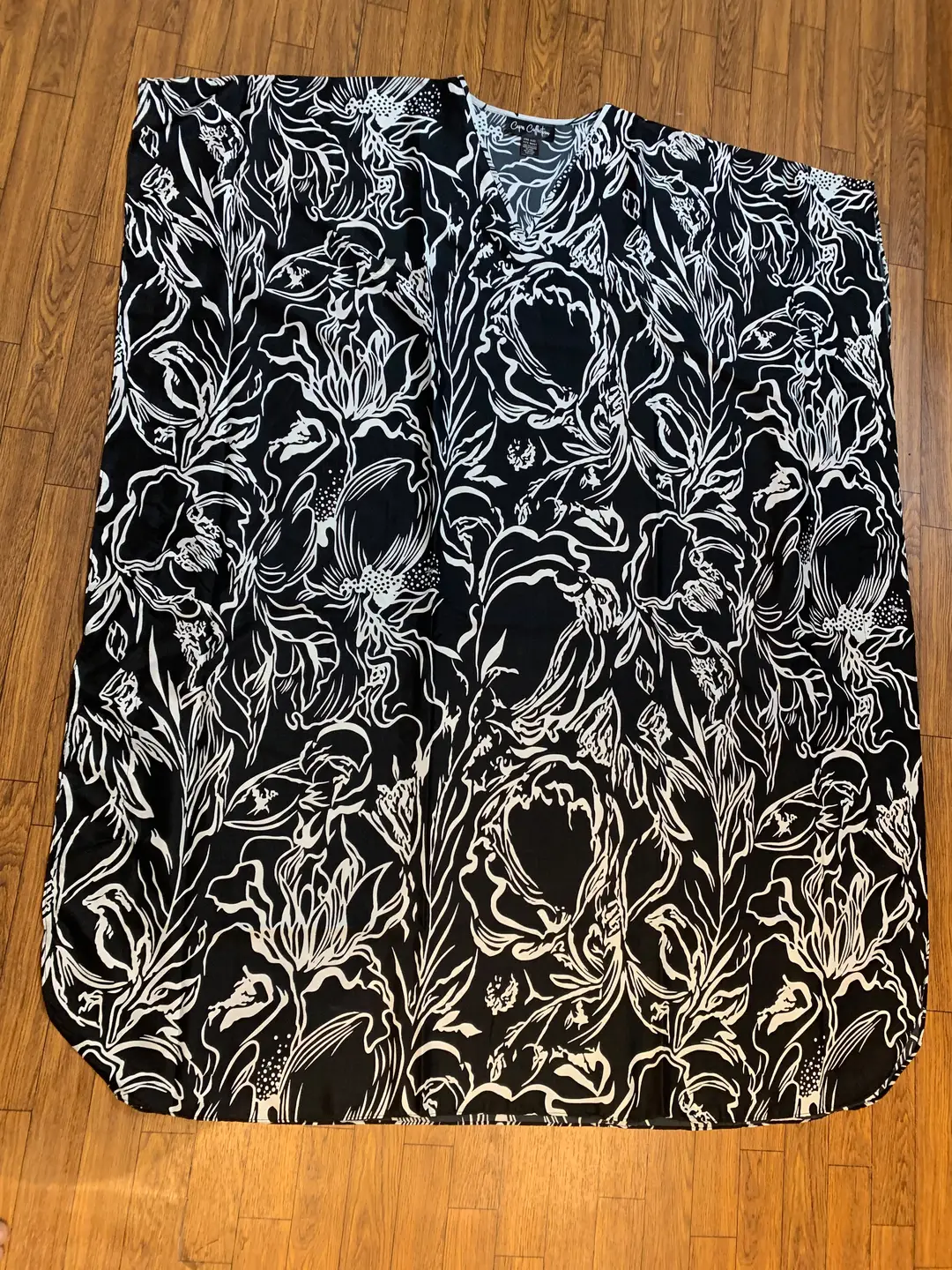 1 Pc Women's Stitched Silk Printed Maxi
