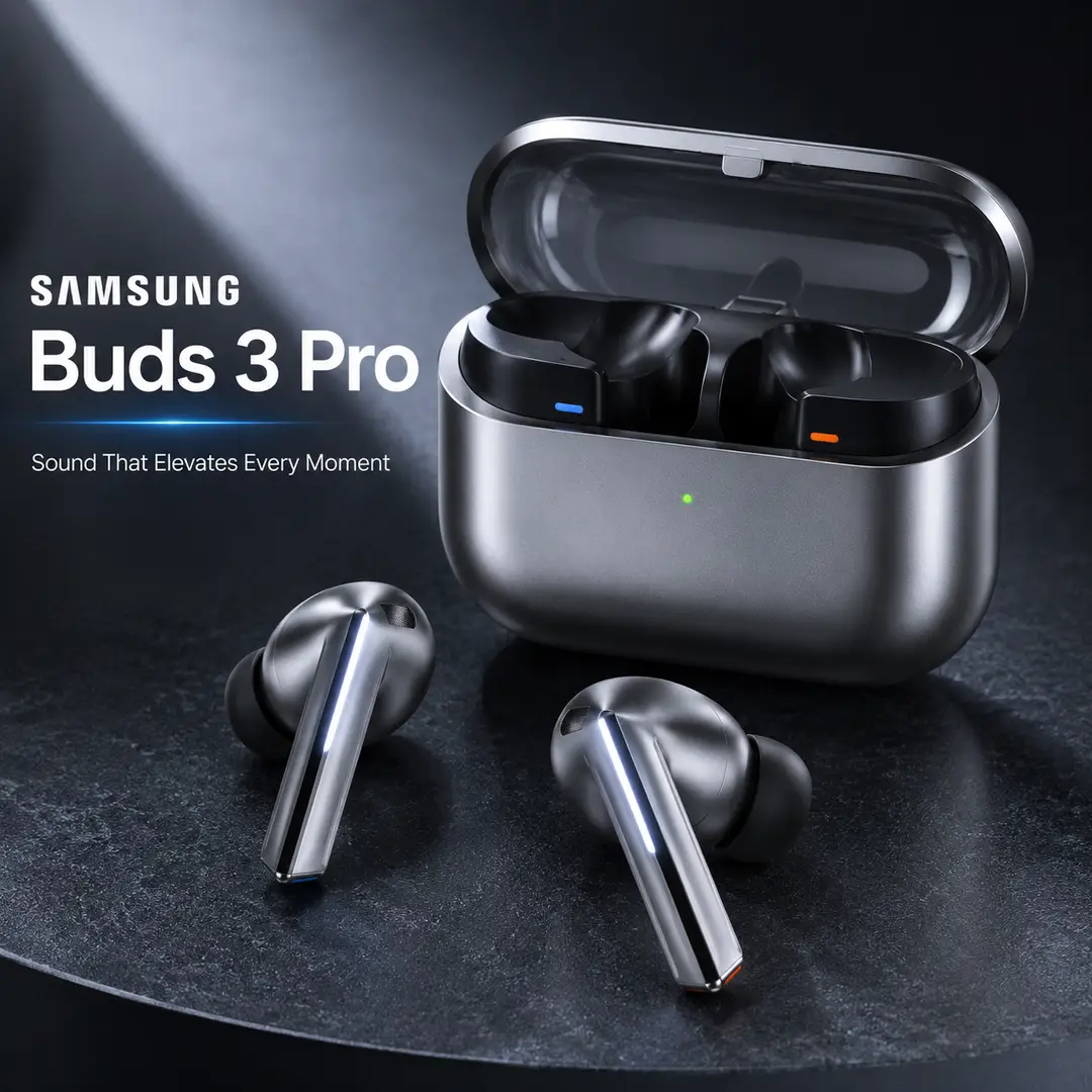 Samsung Buds 3 Pro Wireless Earbuds, Bluetooth Earphones, TWS Headphones