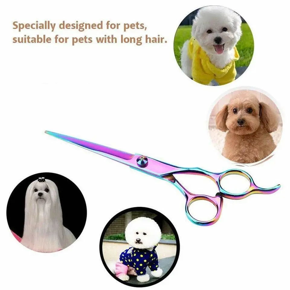 Professional Pet Dog Cat Grooming Scissors Kit