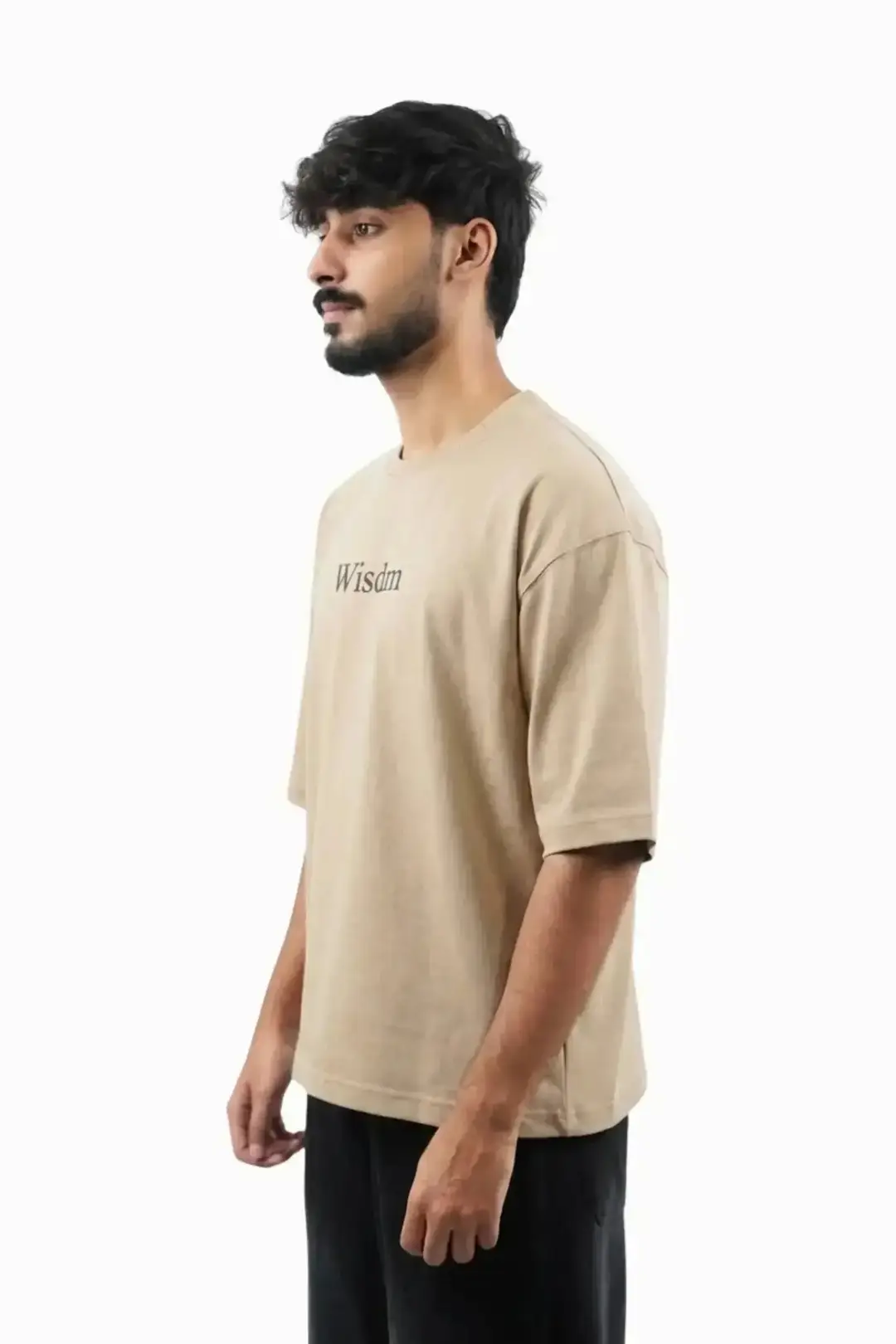 Men's 210g Oversized Graphic T-Shirt – Breathable Fabric, Drop Shoulder, Classic Fit