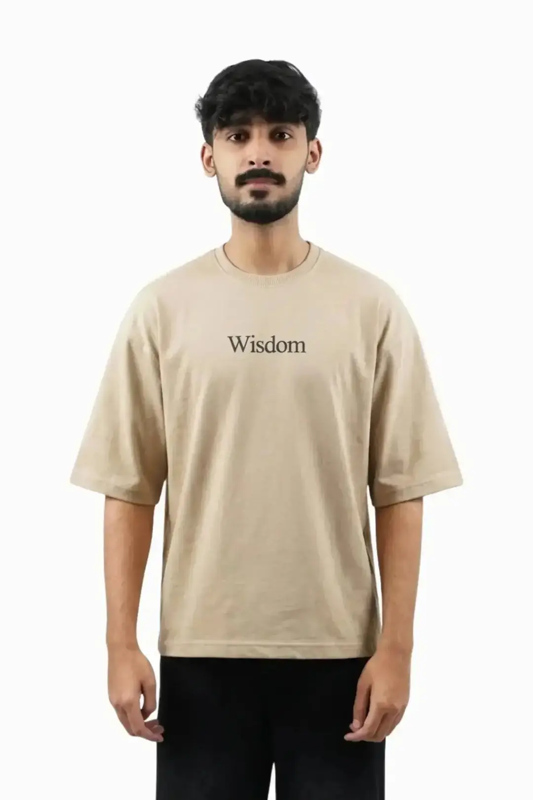 Men's 210g Oversized Graphic T-Shirt – Breathable Fabric, Drop Shoulder, Classic Fit