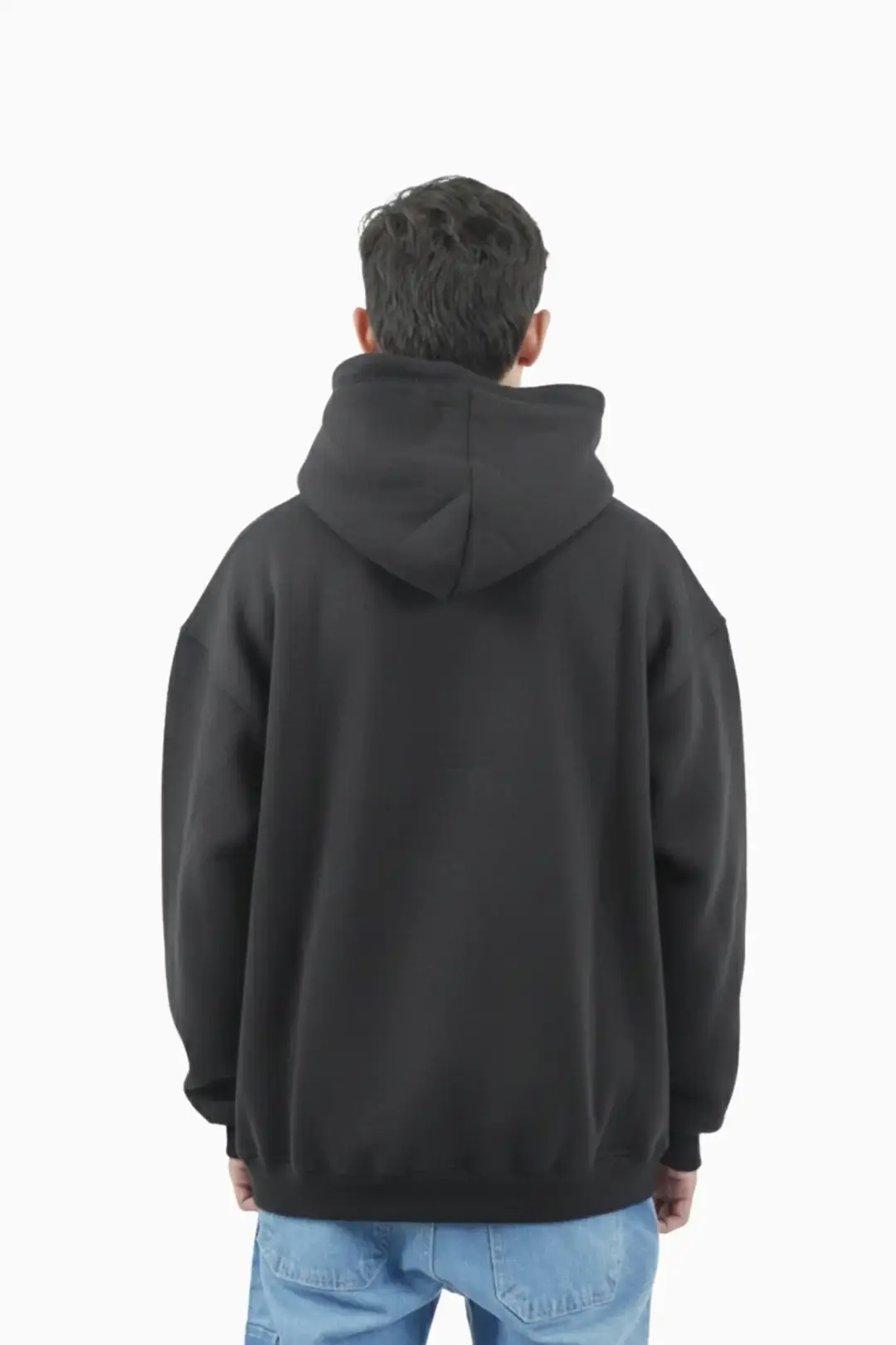 Men's 300g Cotton Embroidered Oversized Hoodie