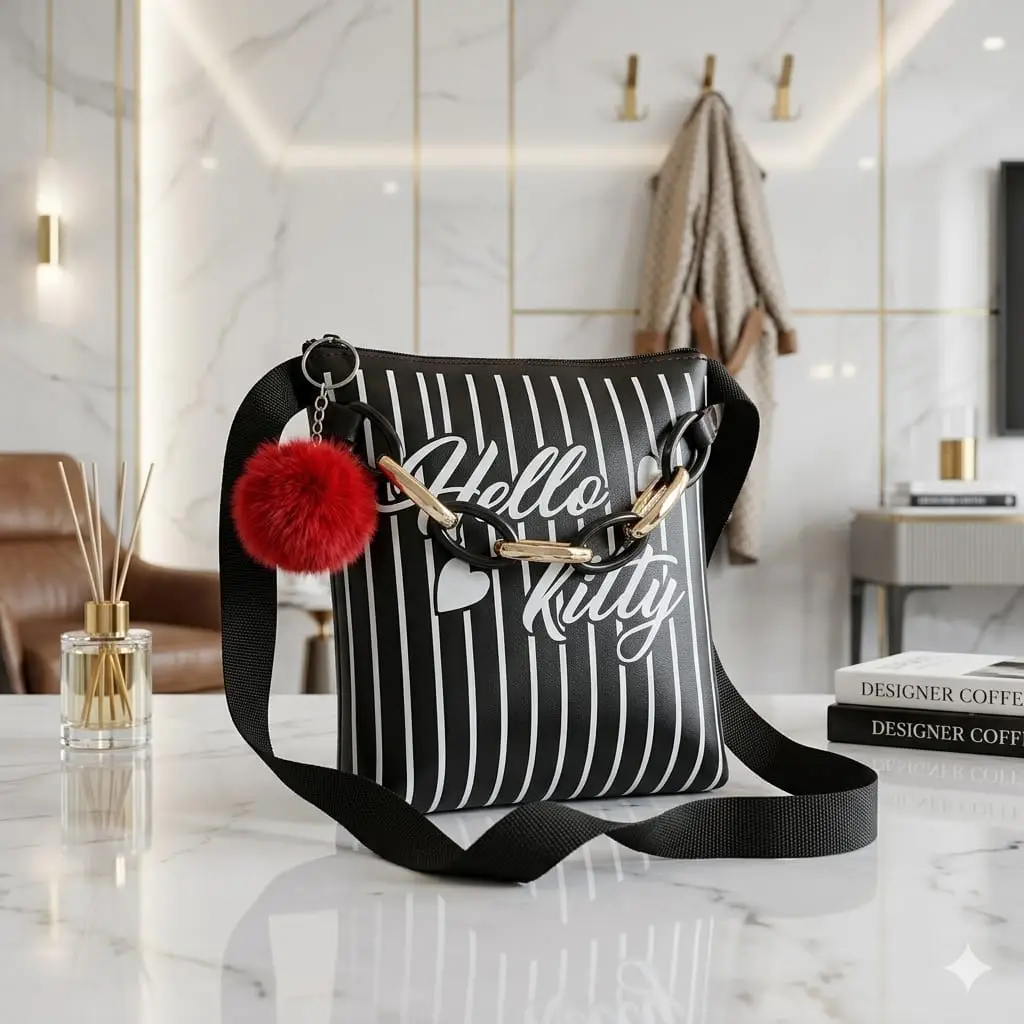 Girl's Kids Trendy Crossbody Bag With Long Strap