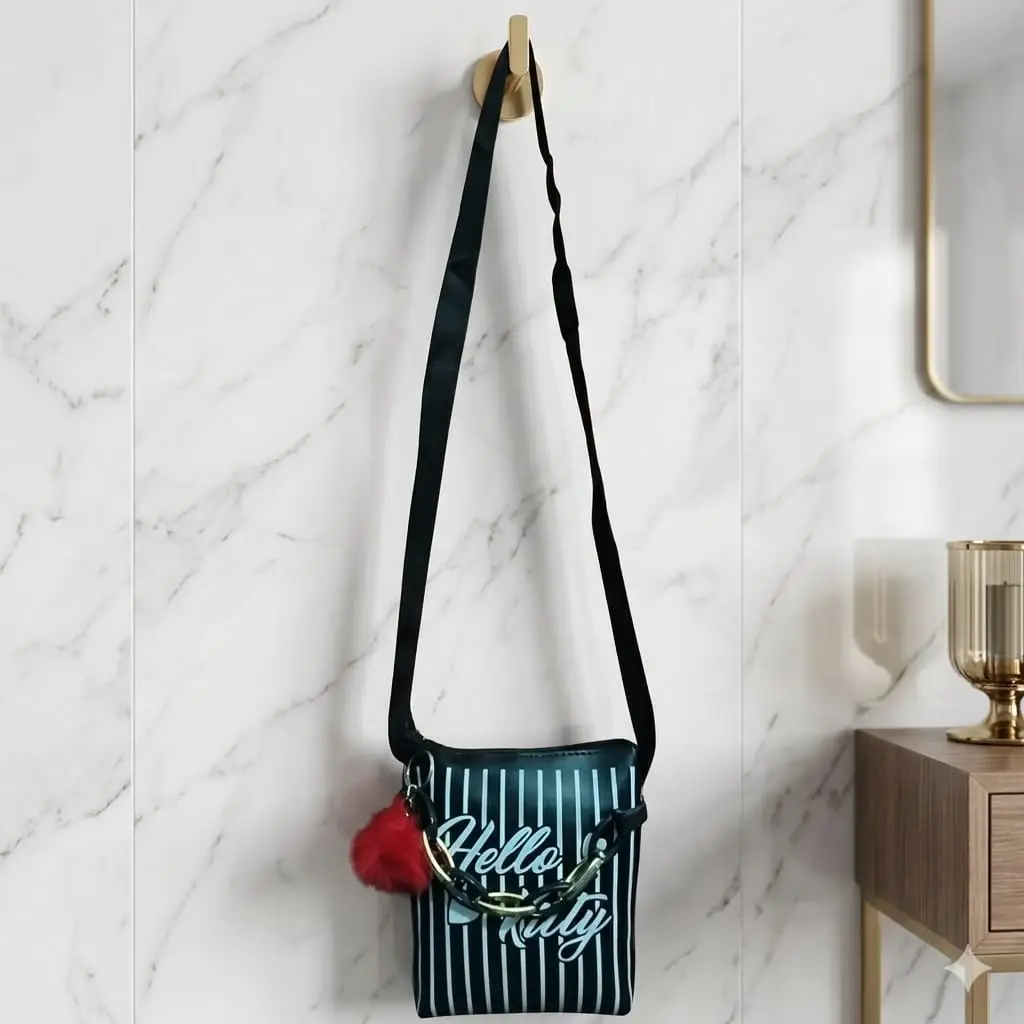 Girl's Kids Trendy Crossbody Bag With Long Strap