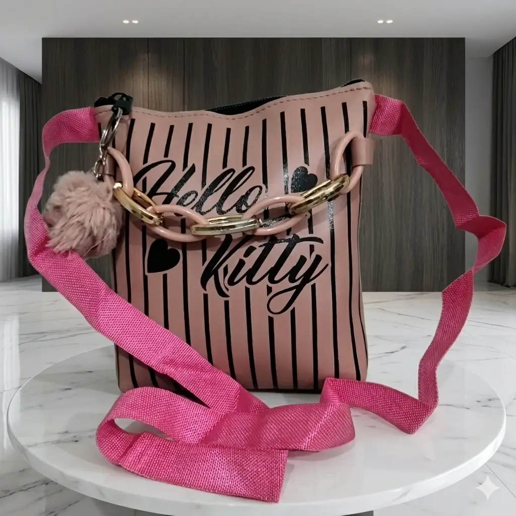 Girl's Kids Trendy Crossbody Bag With Long Strap