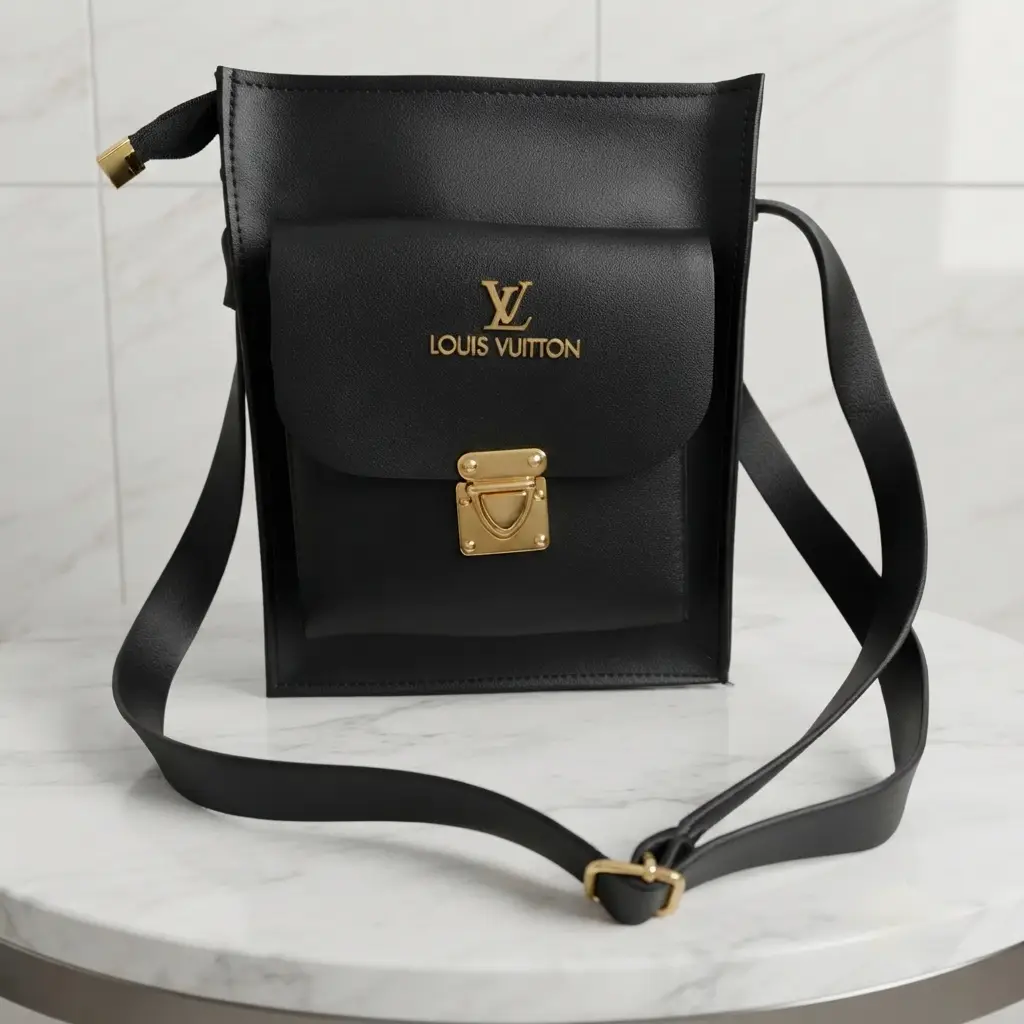 Ladies Vertical Crossbody Bag With Adjustable Long Strap