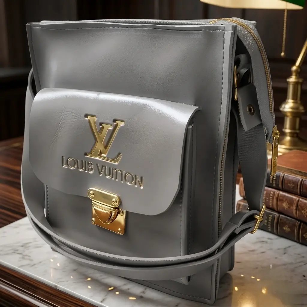 Ladies Elegance Vertical Crossbody Bag With Long Adjustable Strap