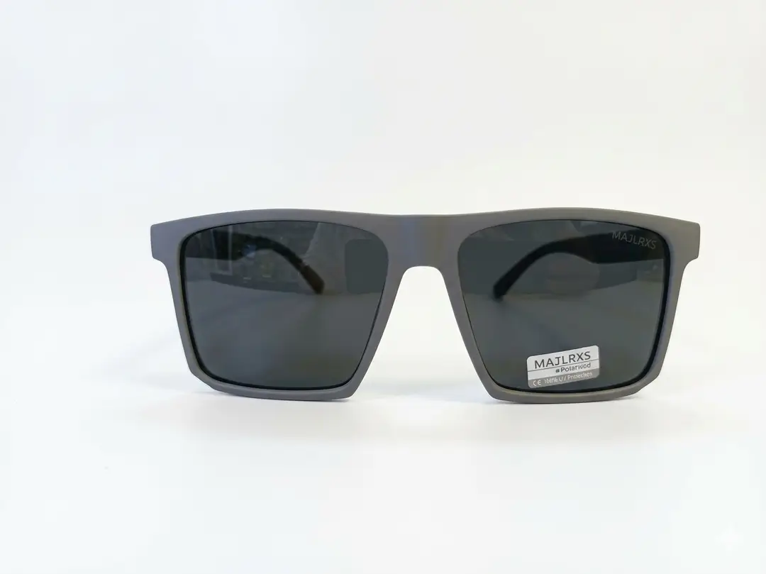 Men's Stylish Black UV Protection Mirror Coated Sunglasses