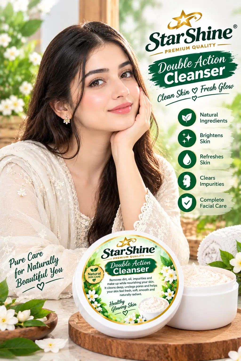 Whitening And Brightening Facial Cleanser for all skin
