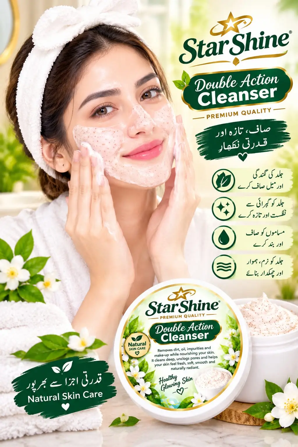 Whitening And Brightening Facial Cleanser for all skin