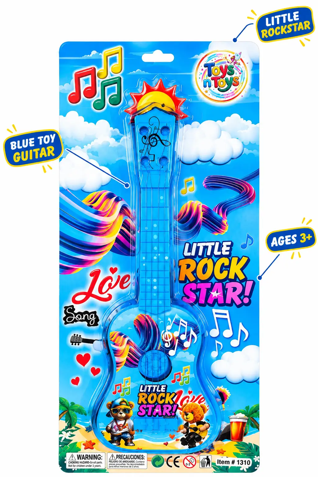 Boy's Plastic Musical Toy