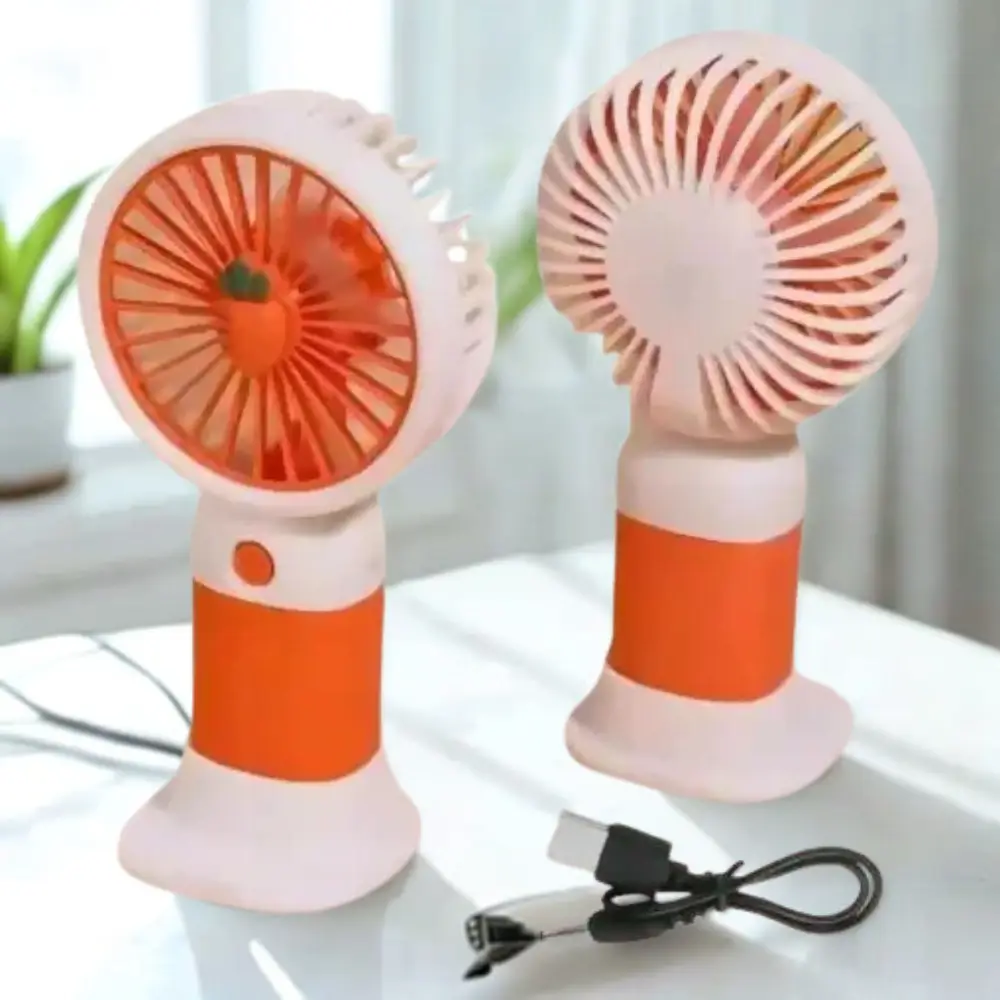 Portable Mini Rechargeable Handled Fan