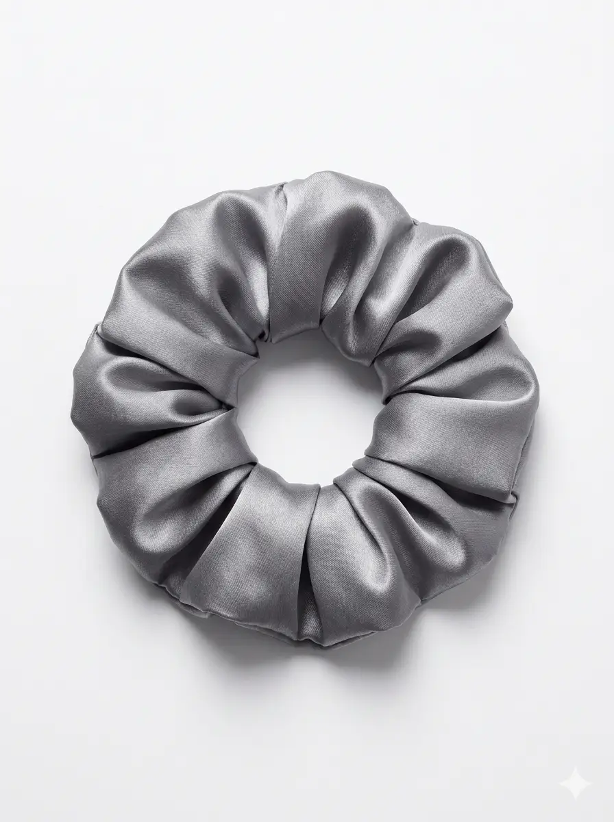Pack Of 6 Medium Length Scrunchies Different Colors
