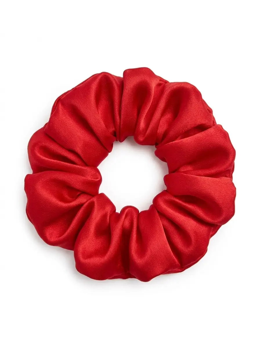 Pack Of 6 Medium Length Scrunchies Different Colors