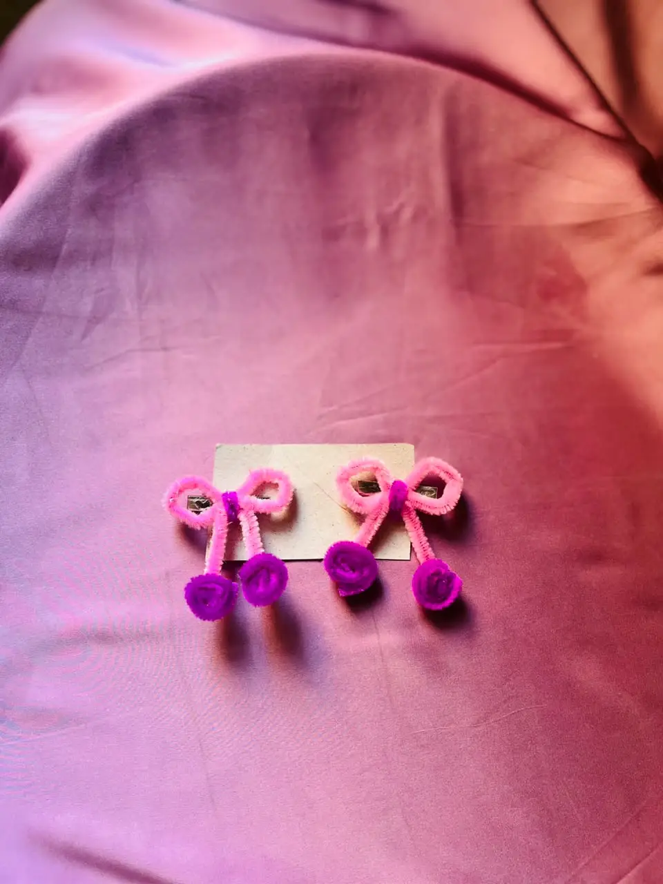 Handmade Pipe Cleaner 10 Different Design Hair Clips
