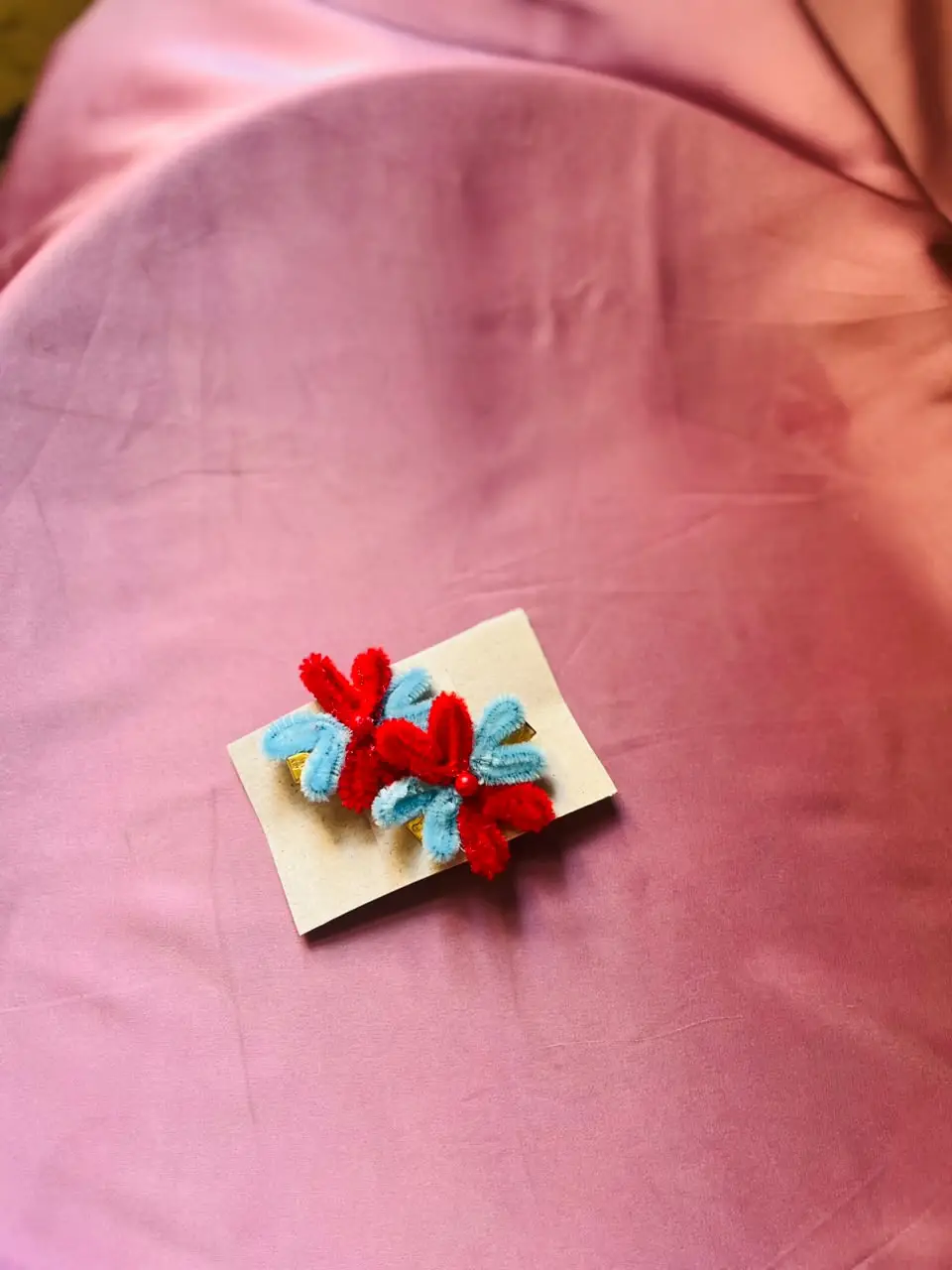Handmade Pipe Cleaner 10 Different Design Hair Clips