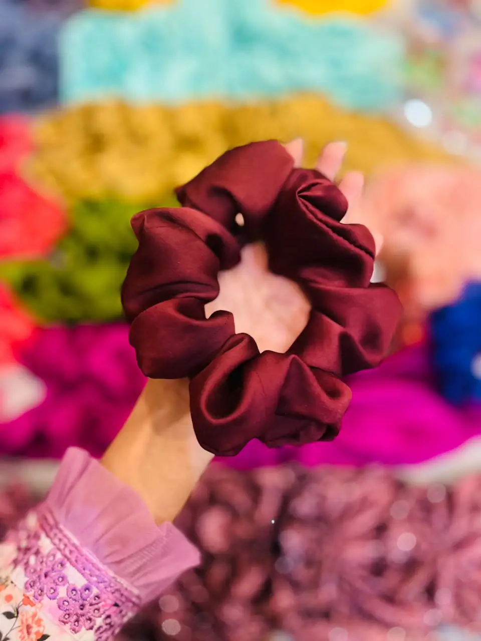 Medium Length Scrunchies 5 12