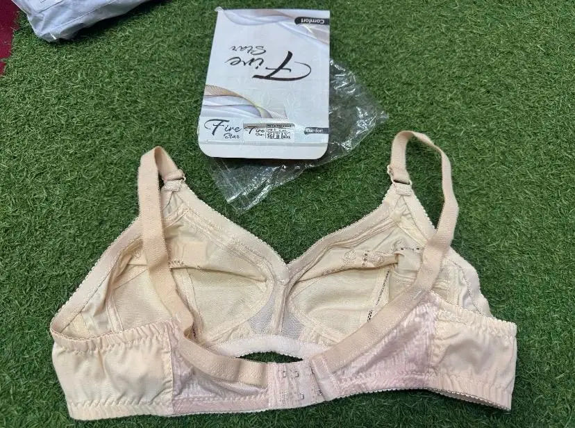 Cotton Embroidered Comfortable And Breathable Full Cup Bra