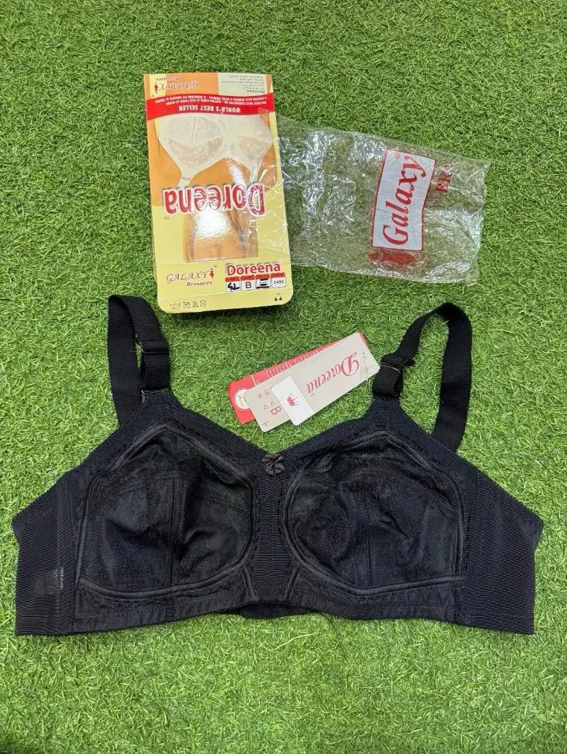 Original Galaxy/Triumph (Doreen Bra) Nylon Plain Light Weight Full Cup Bra