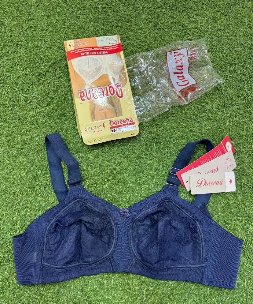 Original Galaxy/Triumph (Doreen Bra) Nylon Plain Light Weight Full Cup Bra