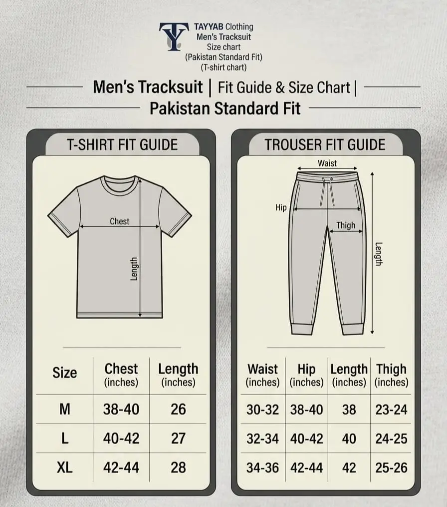 2 Pcs Men's Micro Interlock Printed Track Suit