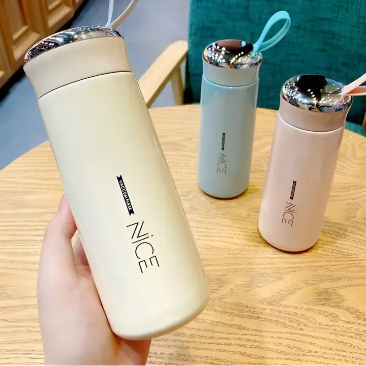 Nice water bottle 400ml Glass Water Bottle