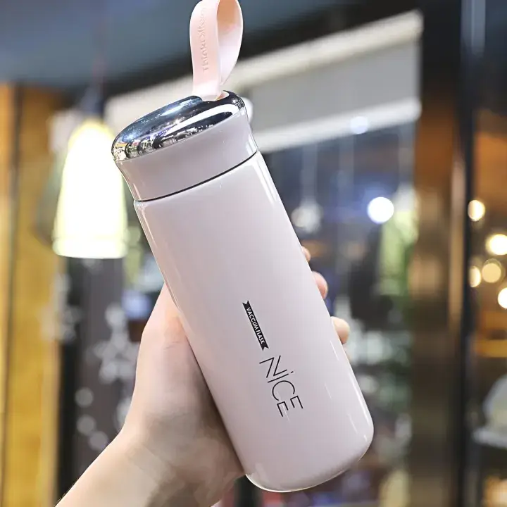 Nice water bottle 400ml Glass Water Bottle