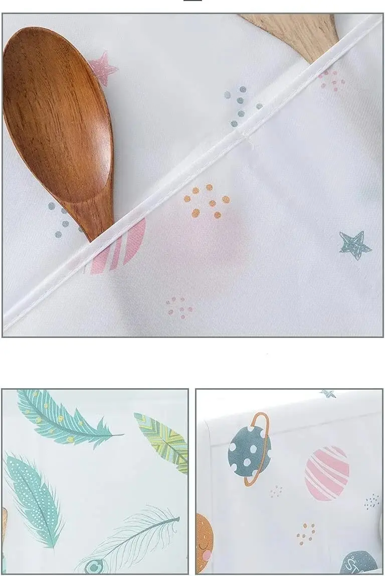 6 Pockets Dustproof and Waterproof EVA Refrigerator Cover