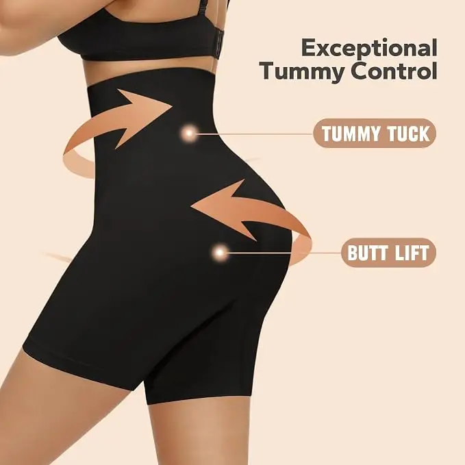 High Waisted Body Shaper Butt Lifting Shorts