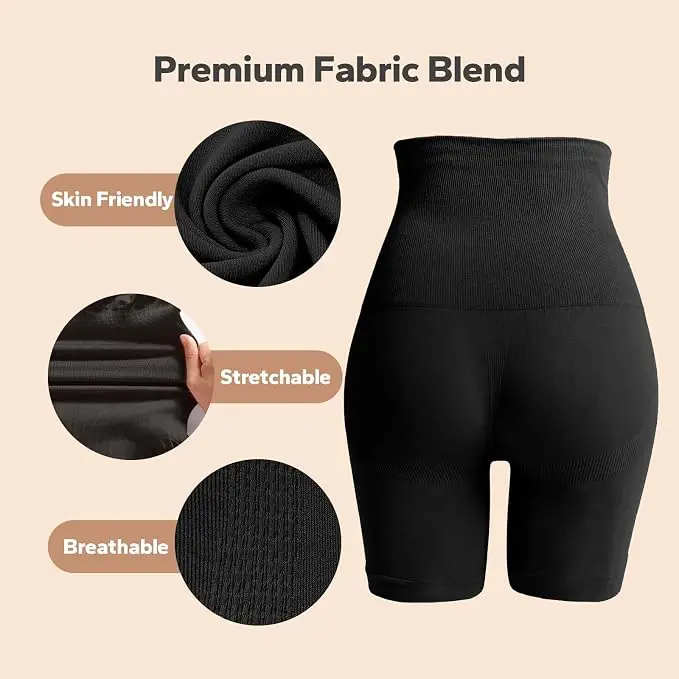 High Waisted Body Shaper Butt Lifting Shorts