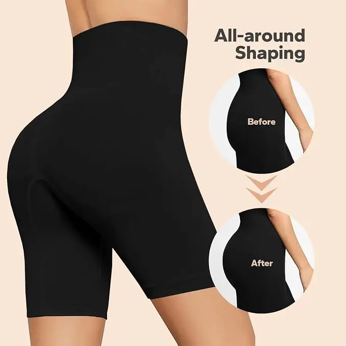 High Waisted Body Shaper Butt Lifting Shorts
