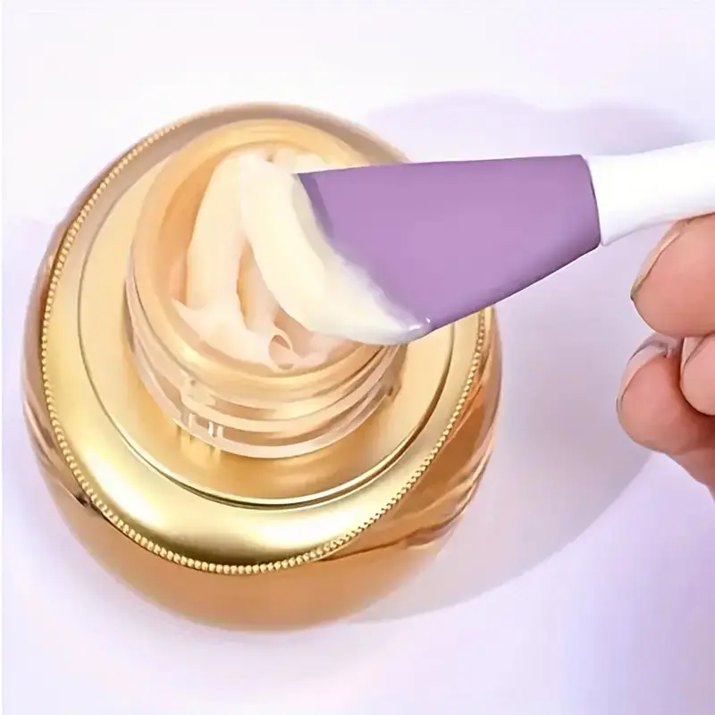 2 Pcs Silicone Double Head Face Cleaner Brush
